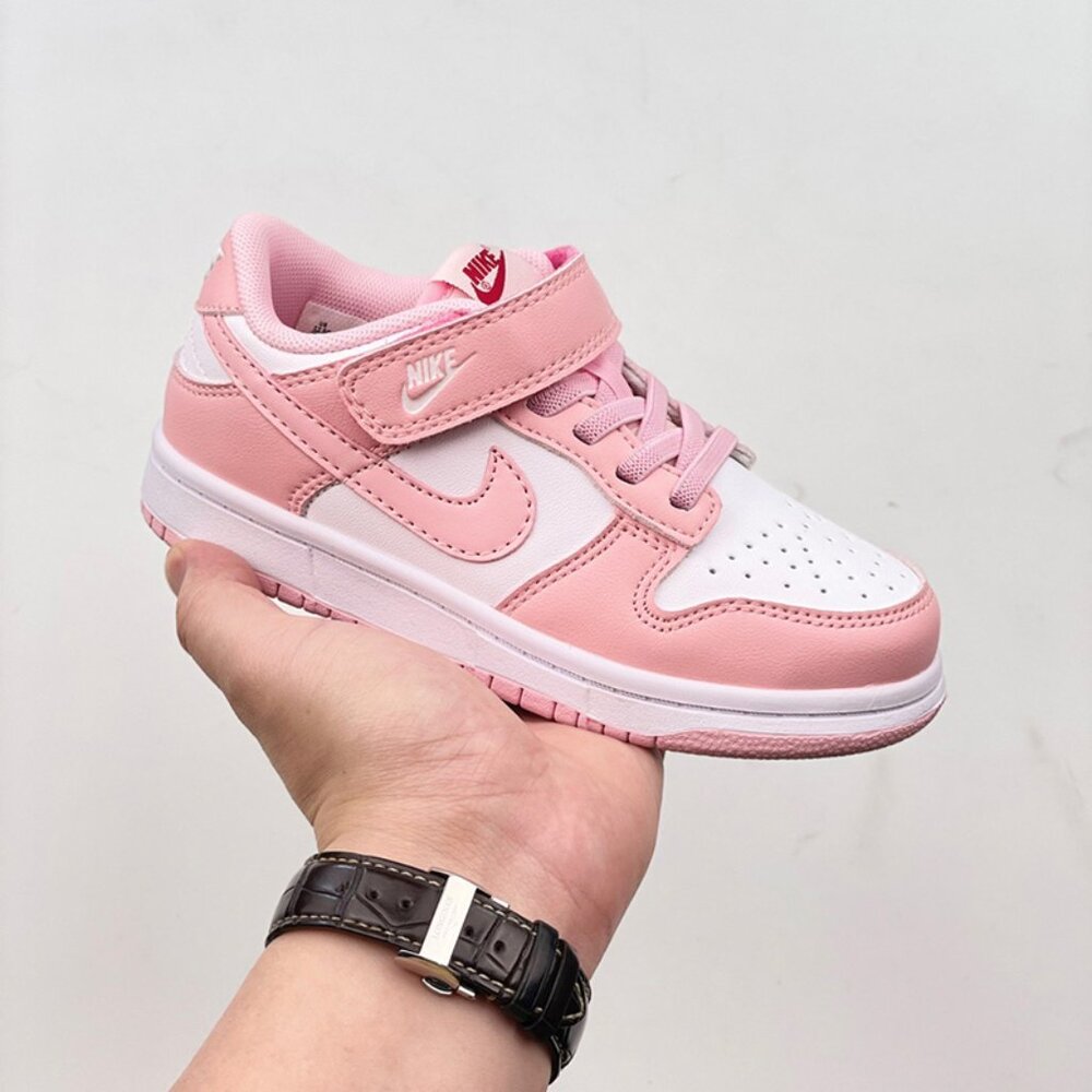 Nike SB Dunk Low White Pink Sneakers